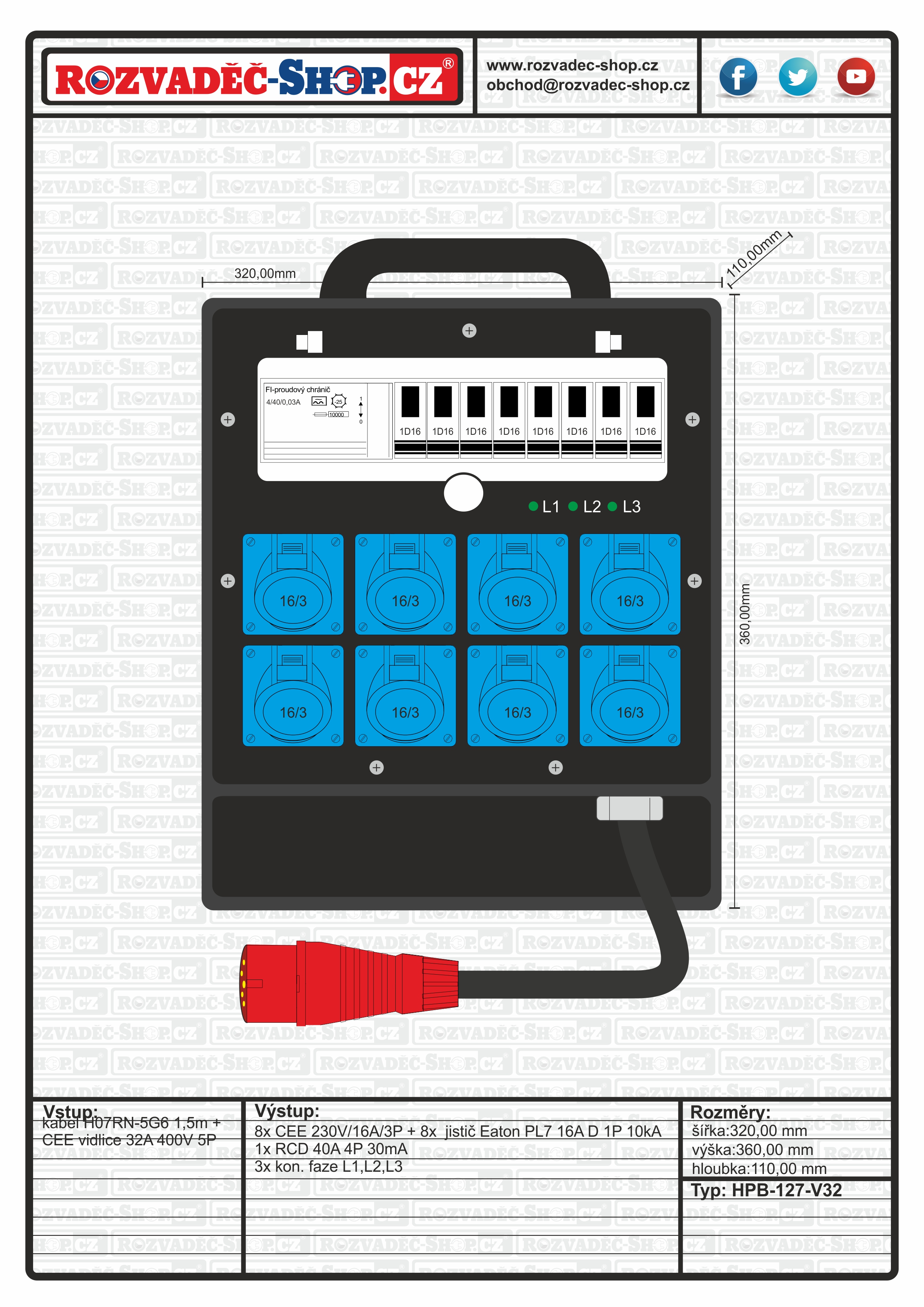 HPB-127-V32 F